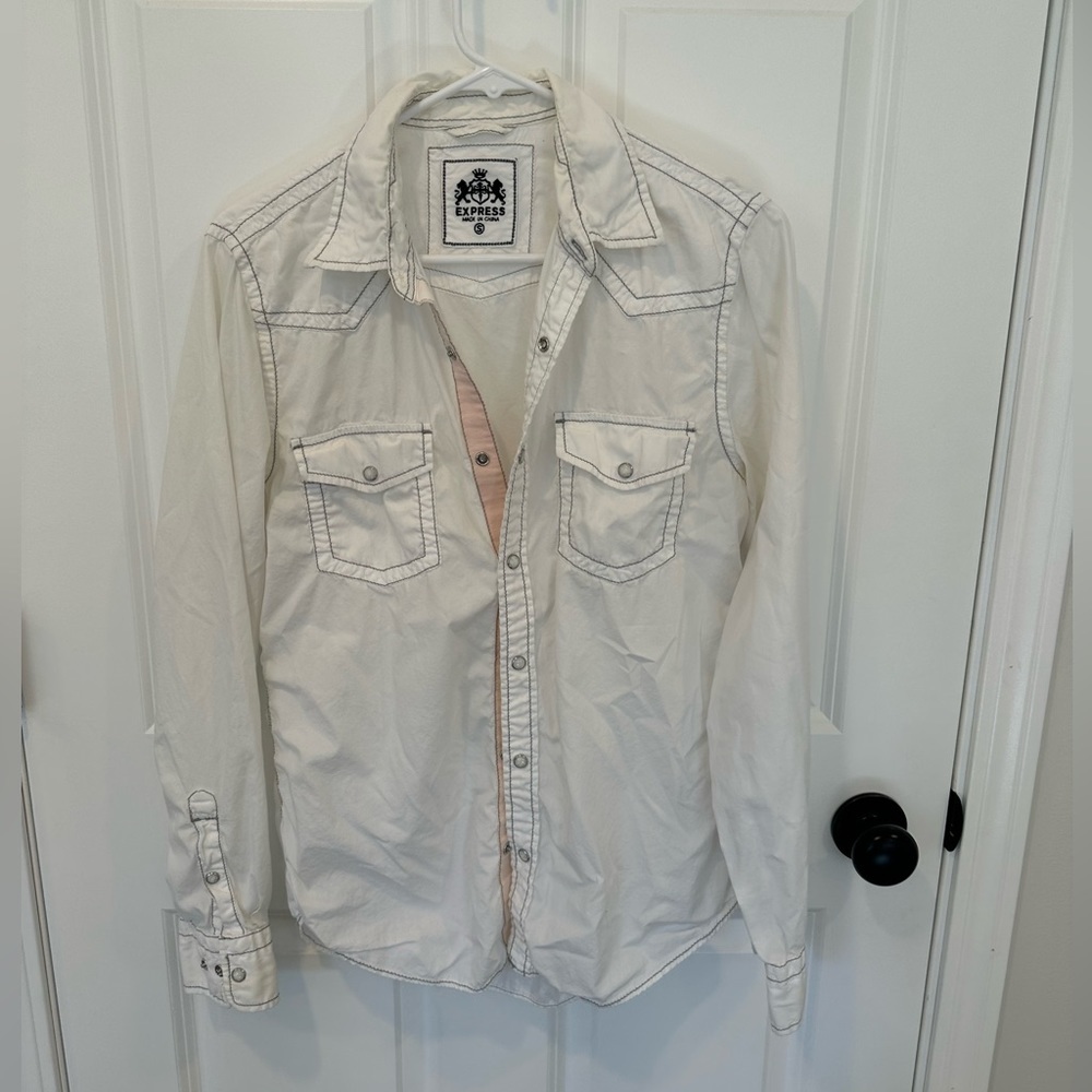 Express Button Down Shirts - Picture 1 of 2